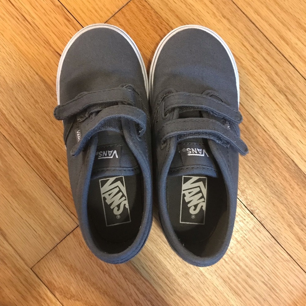 Gray toddler vans size 10, NWOT, boy or girl